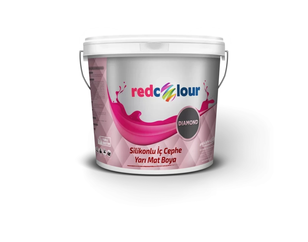 REDCOLOUR Silikonlu İç Cephe Yarı Mat Boya