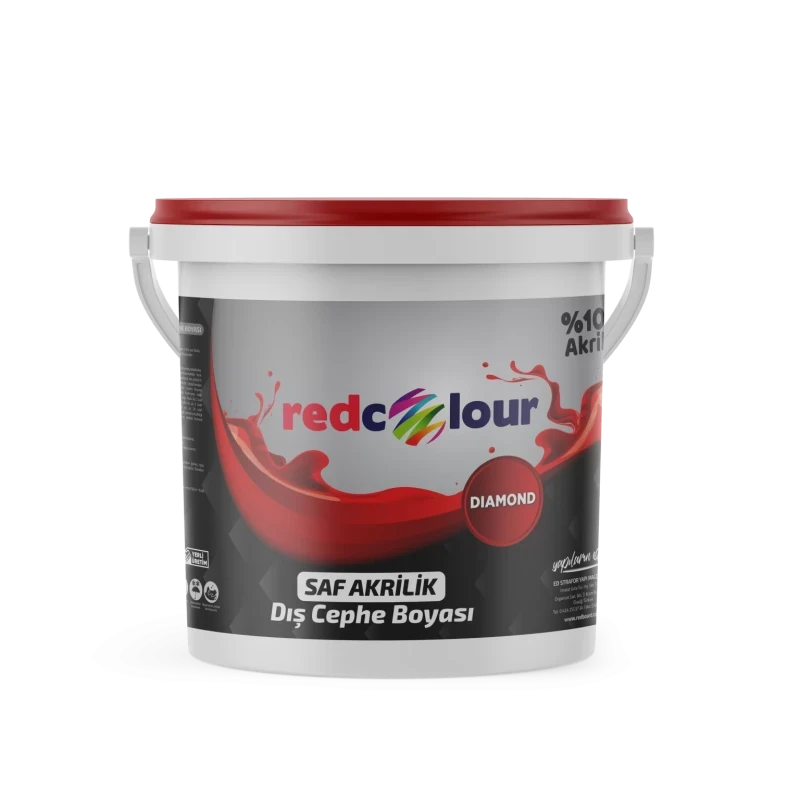 REDCOLOUR Saf Akrilik Dış Cephe Boyası